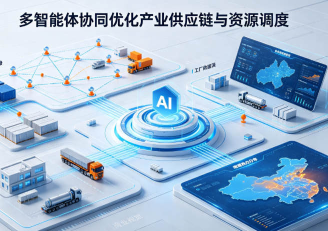 老城区AI 智能体 Geo 优化重塑产业链空间调度体系，打通仓储运输全链路