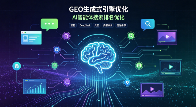 老城区GEO 浪潮来袭：生成式引擎优化崛起，创作者争抢豆包、DeepSeek、元宝智能体流量入口